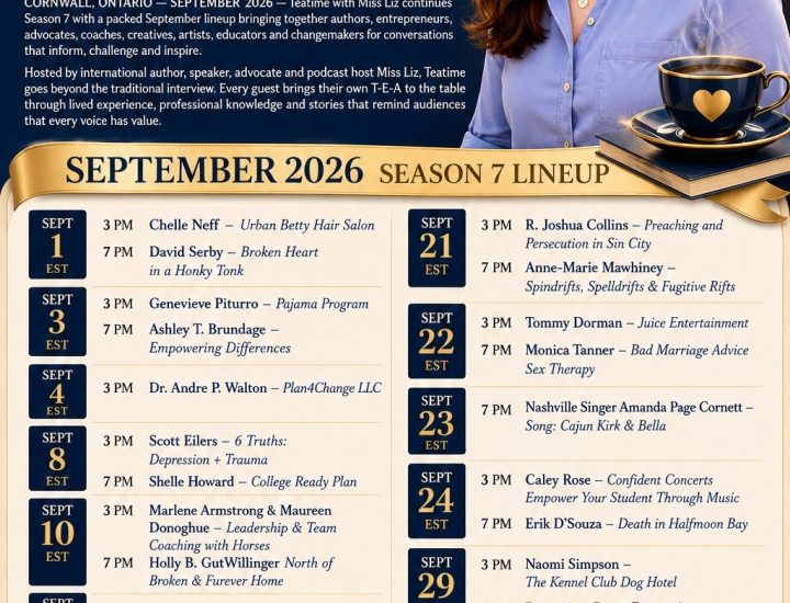 Teatime With Miss Liz Brings Its Most Personal September Yet